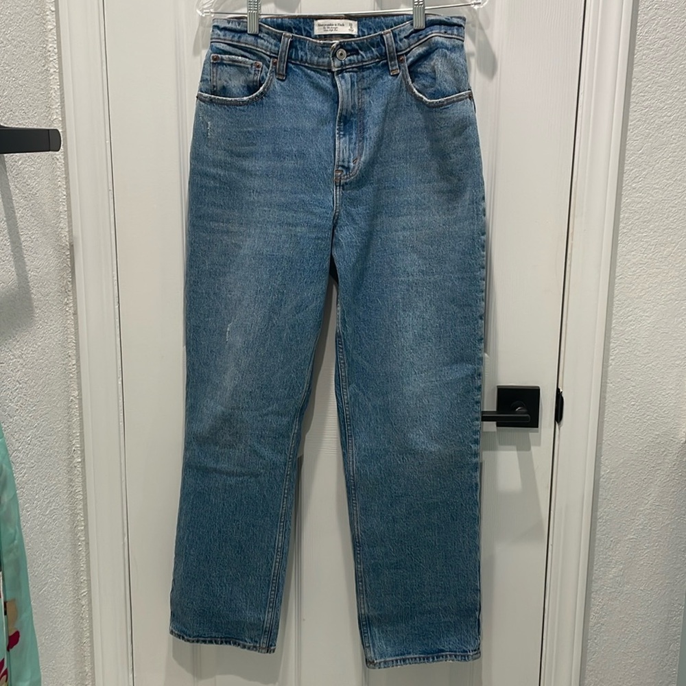 Abercrombie and Fitch 90s Straight Jeans Curve Love